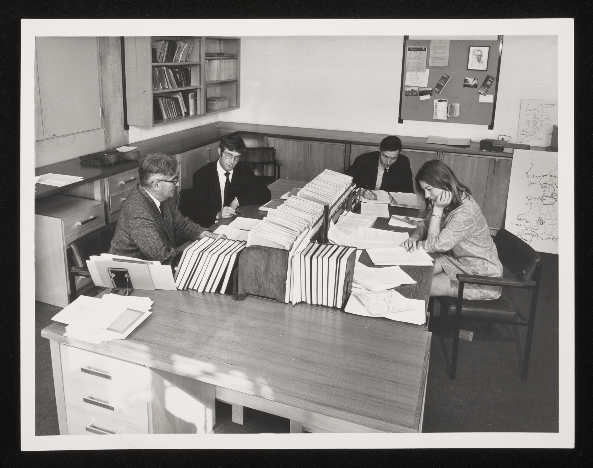 People sitting at a table