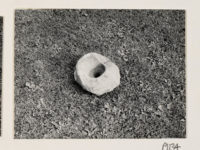 A stone with a hole in it