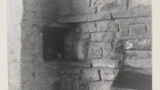 Side oven in 17th century fireplace in stone house at Peat Gate Head, near Low Row ( Swaledale).