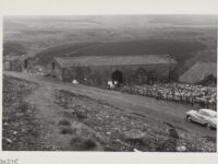 Grinton Smelting Mill, Cogden Moor ( Swaledale), in use as a location for sheep-shearing.