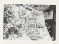 Stack of lobster creels at Runswick Bay (North Yorkshire).