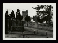 View of St. Thomas a Becket Church at Shirenewton (Monmouthshire).