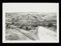 View looking towards the village of Widecombe (Devon), and the surrounding landscape.
